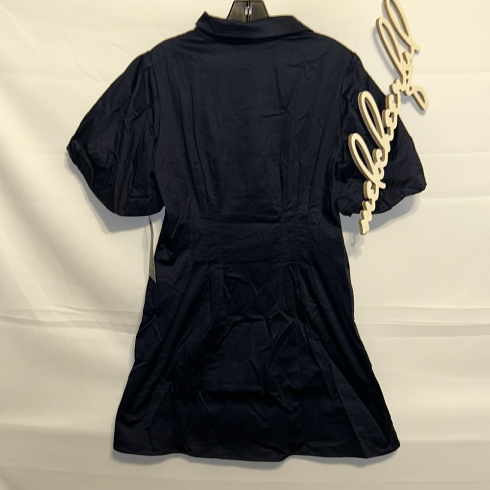 Navy Mini Delaney Dress - Picture 9 of 12